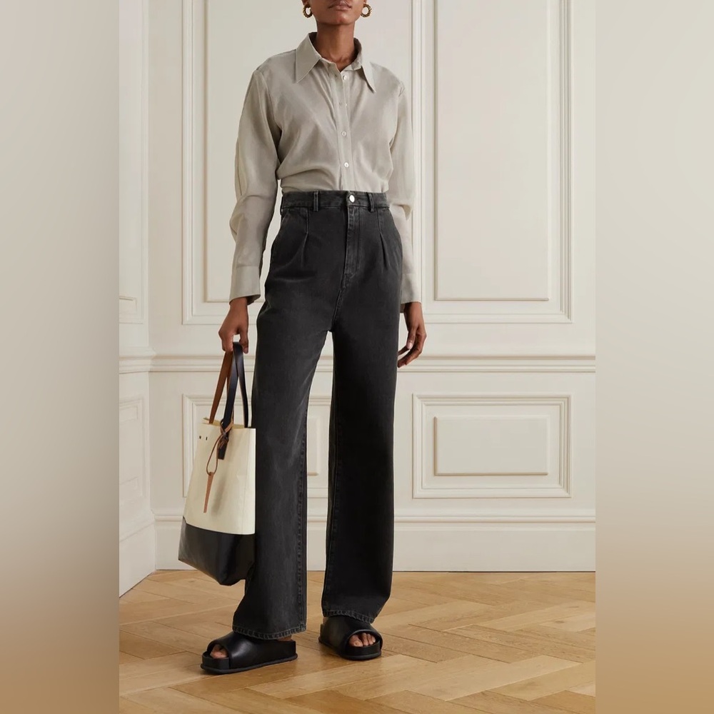 Nordstrom Black High-Waisted Jeans
